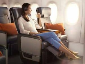 Singapore Airlines Premium Economy Bali