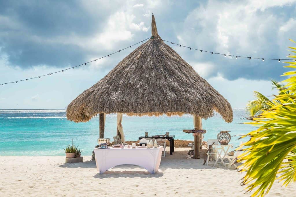 Trouwen op Curaçao bij Cas Abao Beach, romantische trouwlocatie aan zee