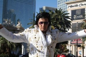 Elvis in Las Vegas trouwen
