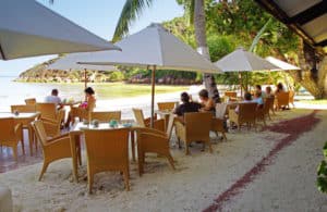 larchipel strand praslin Seychellen