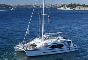 Sydney harbour yacht
