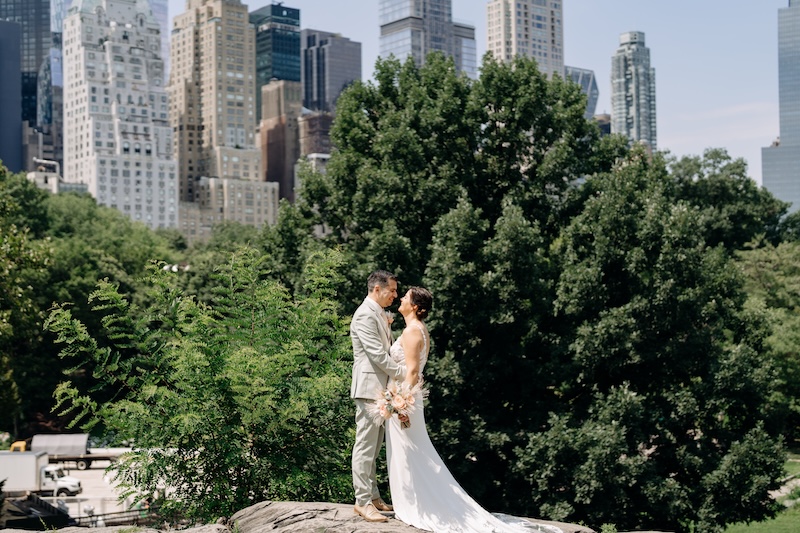 trouwen in central park new york usa